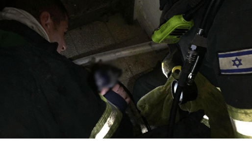 צילום: דוברות כב תשעה נפגעים בשריפה שפרצה בדירה בביתר עילית