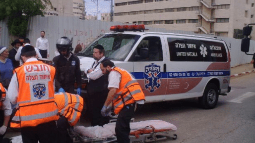צילום: דוברות איחוד הצלה הרוג בנפילה לפיר מדרגות בבניין בבת ים