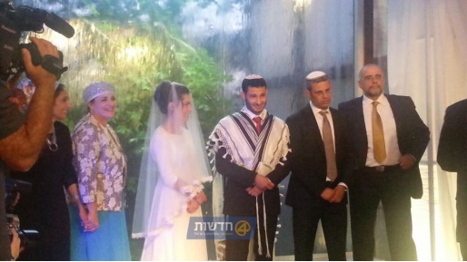 צילום: אריאל פולמן אחרי שנפצע קשה בפיגוע הדריסה, התחתן הלילה רועי קפאח