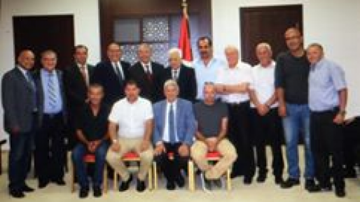 צילום: שלמה שרביט, עיריית מעלות תושבי מעלות יפגינו מול בית ראש העיר שנפגש עם אבו מאזן