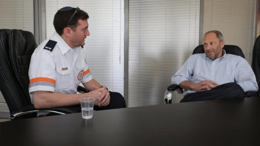צילום: דוברות מד פאראמדיק מד"א הציל פעמיים בשנתיים האחרונות את חייו של אותו אדם