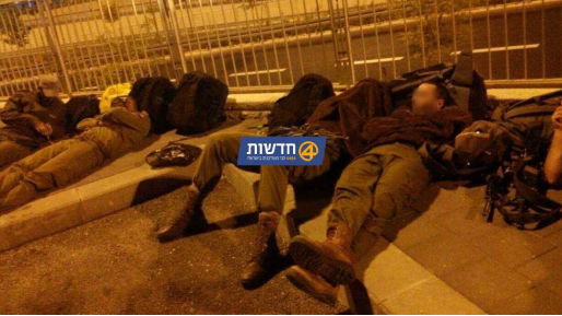 צילום: חדשות 0404 ההסעות לא הגיעו: לוחמי כפיר שהוקפצו ישנו עד הבוקר באצטדיון טדי