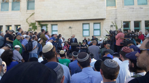 צילום: חדשות 0404 בנט בהלווית הלל אריאל ז"ל: "ניאחז באדמתנו, נחיה ונבנה בה"