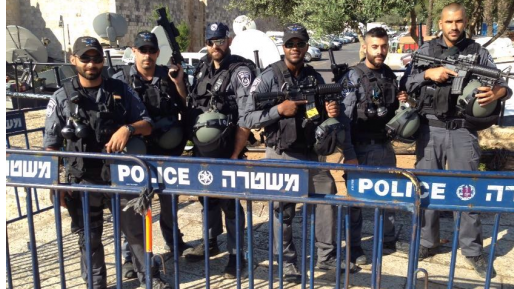 צילום: שלמה מור כוחותינו מתגברים את אזור שער שכם בירושלים