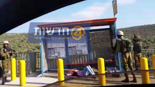 צילום: דינה כהן ניסיון פיגוע דקירה סמוך לאריאל – לוחמי גבעתי נטרלו את המחבלת