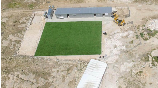 צילום: תנועת רגבים המנהל לא פועל: הרשות בנתה בית ספר שלישי בלתי חוקי על אדמות מדינה