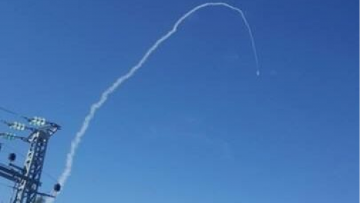 צילום: איתי דאבוש טילי פטריוט שוגרו לעבר כטב"ם שחדר בצפון, לא זוהתה פגיעה