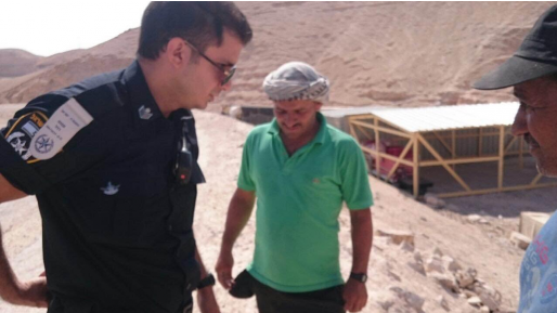 צילום: פורום עוטף ירושלים ישראל לא הורסת: הערבים עברו לבנות בניגוד לחוק גם באור יום