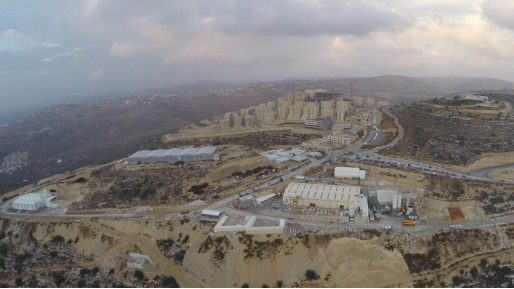 צילום: תנועת רגבים המנהל לא הורס: חלק מהכביש לרוואבי נסלל על קרקע פרטית ללא אישור