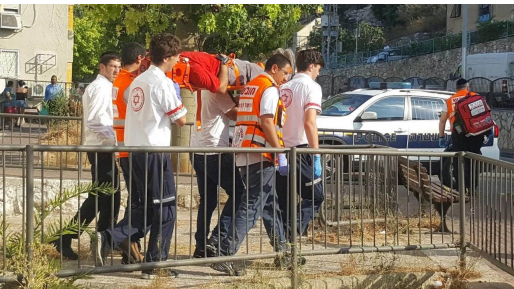 צילום: דוברות איחוד הצלה מתקין מזגנים נפל מגובה ונפצע באורח קשה