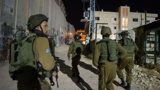 צילום: דובר צה״ל מחבל שניסה לזרוק מטען מאולתר לעבר מתחם קבר רחל נורה ונוטרל