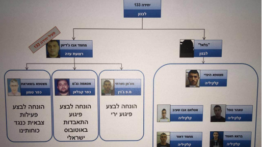 צילום: תקשורת שב סוכלו התארגנויות טרור שהפעיל חיזבאללה באיו"ש