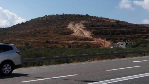 צילום: תנועת רגבים ערבים השתלטו על שטח ליד מעלה לבונה: המנהל לא עשה דבר