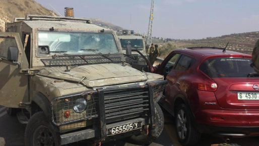 צילום: מועצה אזורית שומרון חייל נפצע קל בפיגוע דקירה ליד יצהר, המחבל חוסל
