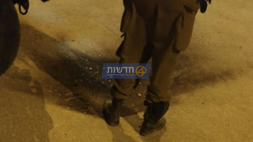 צילום: 0404 3 מחבלים נעצרו והודו בהשלכת בקבוקי תבערה לעבר עמדת כוחותינו בבנימין