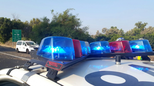 צילום: דוברות המשטרה נעצרה נהגת שפגעה ברוכב קטנוע ונמלטה מהמקום