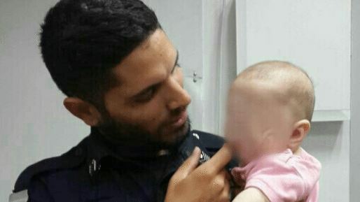 צילום: דוברות המשטרה בהפרש של שעות: תינוק נוסף אותר לבדו