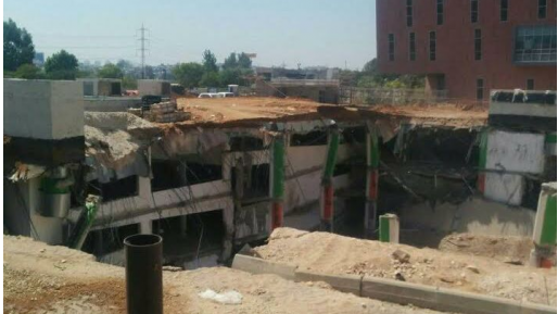 צילום: חדשות 0404 אותרה גופה נוספת בין הריסות החניון ברמת החייל