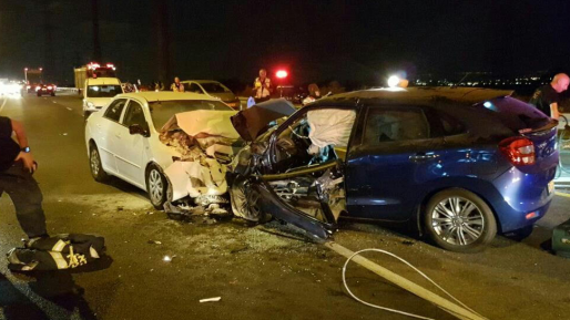 צילום: איתי מזור, תיעוד מבצעי מד עלה לארבעה מספר ההרוגים בתאונה בקריית אתא