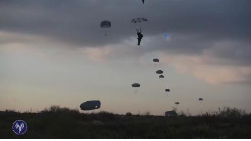 צילום: דובר צה לוחם ביחידה מובחרת נפצע בתאונת צניחה בצפון ארצנו