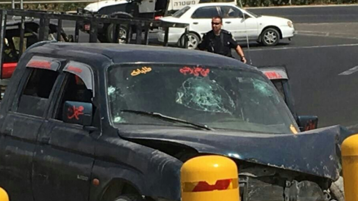 צילום: הצלה יו מחבל ומחבלת נוטרלו בניסיון פיגוע דריסה בכניסה לקריית ארבע