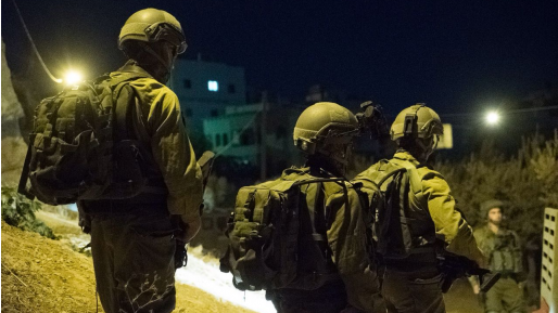 צילום: דובר צה מחבלים השליכו מטען לעבר כוחותינו ביעבד – אין נפגעים