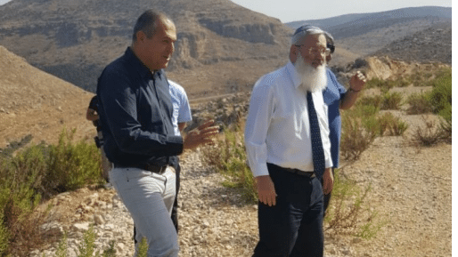 צילום: חדשות 0404 סגן שר הביטחון: "תוך חודשיים נתחיל בסלילת כביש נבי אליאס"