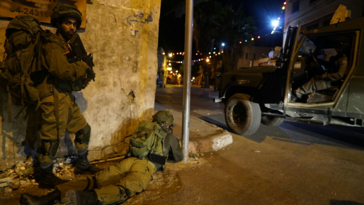 צילום: דובר צה״ל 7 מבוקשים נעצרו, בדהיישה נסגר בית דפוס