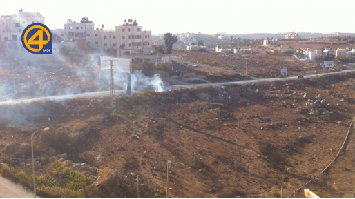 עשרות אבנים הושלכו לעבר שער אוהד בבית אל