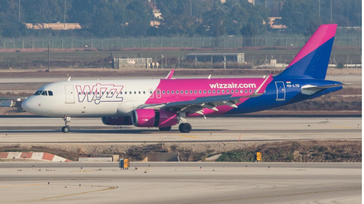 צילום: זהר עזר מטוס של חב' Wizz Air נפגע מציפור בעת נחיתה בנתב"ג