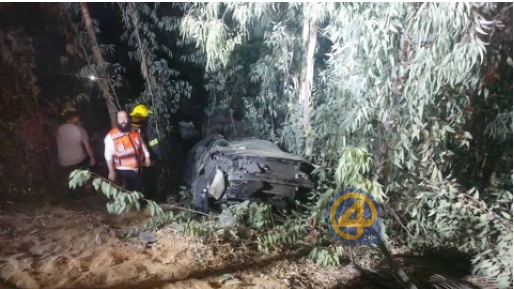 צילום: איחוד הצלה פצוע קשה בתאונת דרכים סמוך לבית שמש