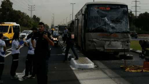 צילום: דוברות המשטרה 18 נפגעים בתאונת דרכים בתל אביב