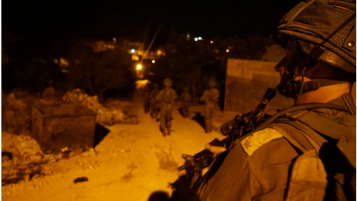 צילום: דובר צה נעצר מפגע מדיר בלוט שהשחית את גדר הביטחון