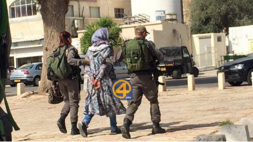 צילום: חדשות 0404 סוכל פיגוע דקירה – מחבלת נעצרה סמוך למערת המכפלה