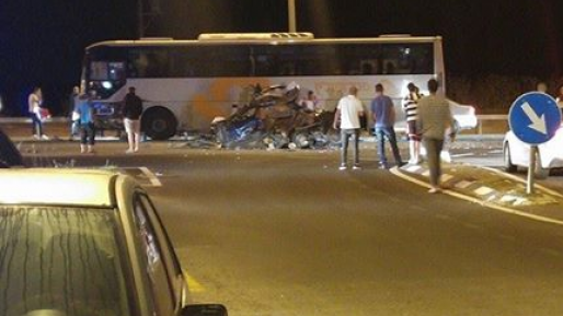 צילום: . שני הרוגים בתאונת דרכים קשה מדרום לקריית גת