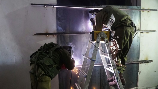 צילום: דובר צה צפו: כוחותינו סגרו בתי מלאכה לייצור נשק ביטא ובג'נין