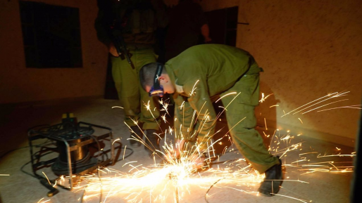 צילום: דובר צה כוחותינו אטמו חדרו של סייען לפיגוע הירי במתחם שרונה