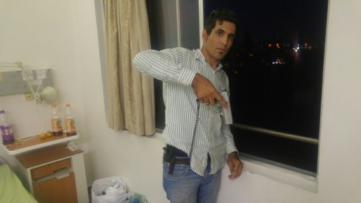צילום: חדשות 0404 מחדל בביה״ח אסף הרופא: נכנס עם אקדח ללא בדיקה וטייל במחלקות השונות