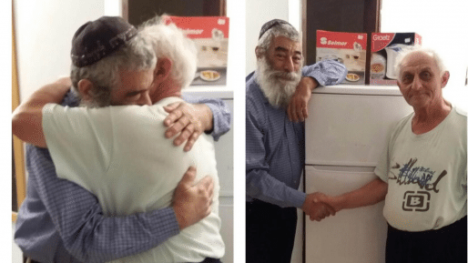 צילום: איריס אליהו צפו: כך התגייסו אזרחים והזמר אריאל זילבר לסייע לנזקק ערירי