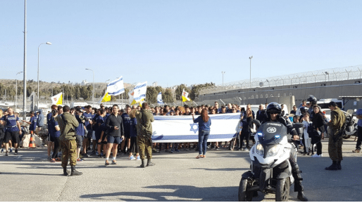 צילום: חדשות 0404 רבים לקחו חלק במסע לזכרו של זיו מזרחי שנרצח בפיגוע