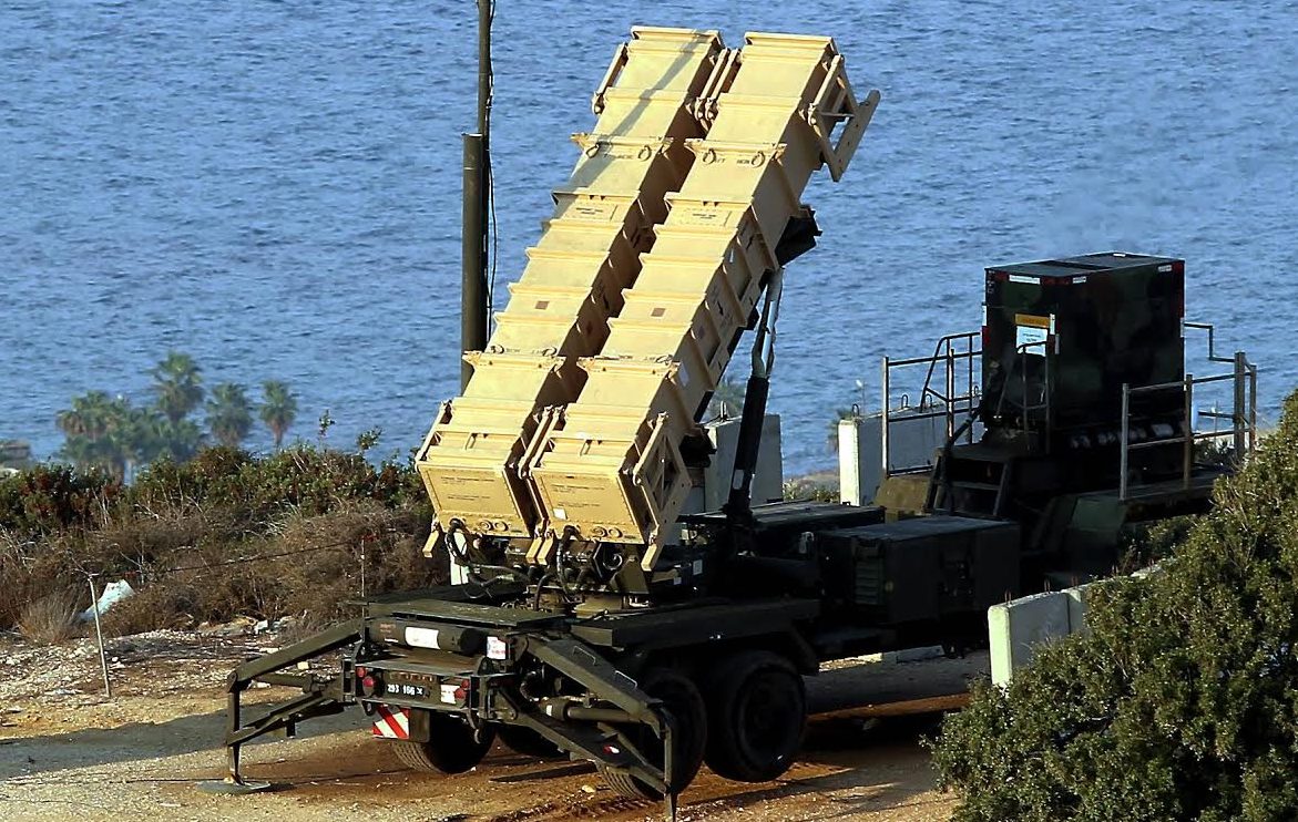 צילום: 0404 כוחותינו יירטו באמצעות טיל פטריוט מל"ט שחדר מסוריה