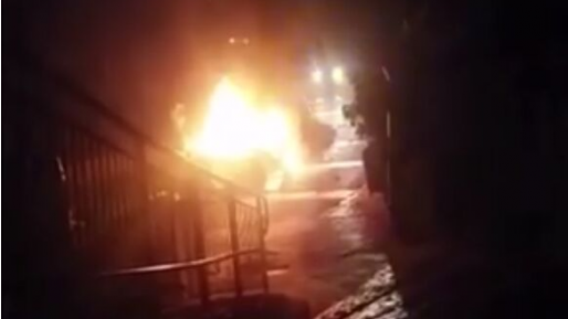 צילום: חדשות 0404 מאבטחים ירו באוויר במהלך התפרעות ערבים בכפר השילוח