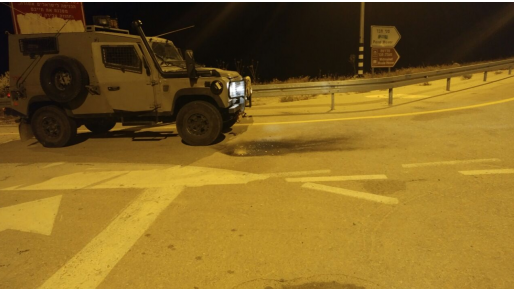 צילום: 0404 שני מטעני חבלה שהשליכו מחבלים התפוצצו בתחום היישוב כרמי צור