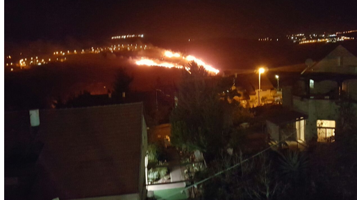צילום: רובי פלאח בנט: ״רק מי שהארץ לא שייכת לו מסוגל לשרוף אותה״. פונו תושבים בטלמון