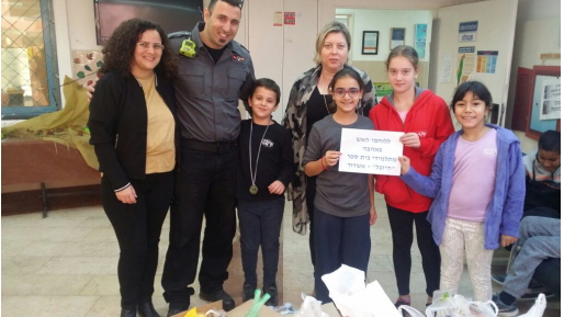 צילום: כבאות והצלה דרום גל התודות ללוחמי האש: תלמידים הפתיעו את הכבאים בדרום