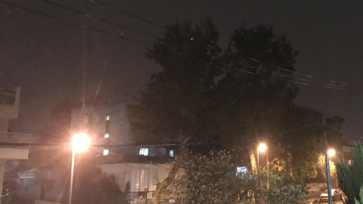 צילום: 0404 ירי לעבר מבנה רחוב צה"ל בנס ציונה, אין נפגעים