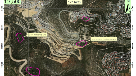 צילום: רגבים חקירה פלילית נגד קבלן שפגע באתר עתיקות בגבעת זאב