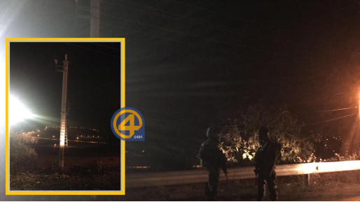 צילום: 0404 פרסום ראשון: צה"ל פרס אמצעים טכנולוגיים ומצלמות באזור עפרה