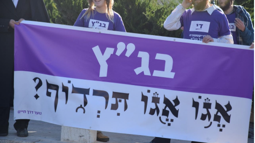 צילום: אברהם שפירא הפגנה מול בג"צ: "האגו של בג"צ פוגע בכולנו"