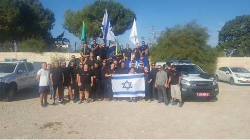 צילום: דוברות המשטרה משטרת מרחב לכיש – צועדת לזכרם